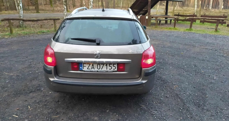 Peugeot 407 cena 8500 przebieg: 243000, rok produkcji 2004 z Góra małe 56